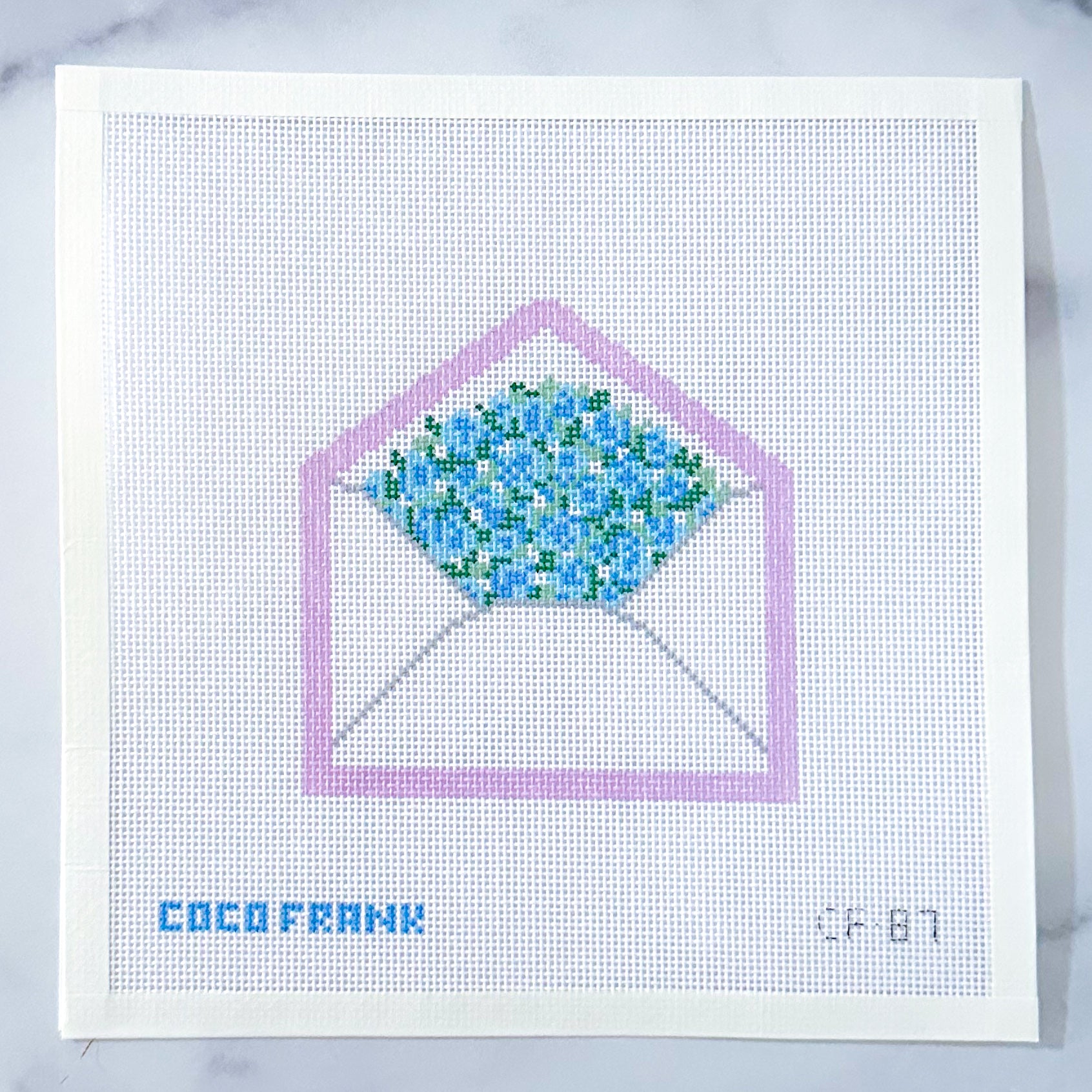 Love Letter Lavender Needlepoint Canvas 18 Mesh – Coco Frank Studio