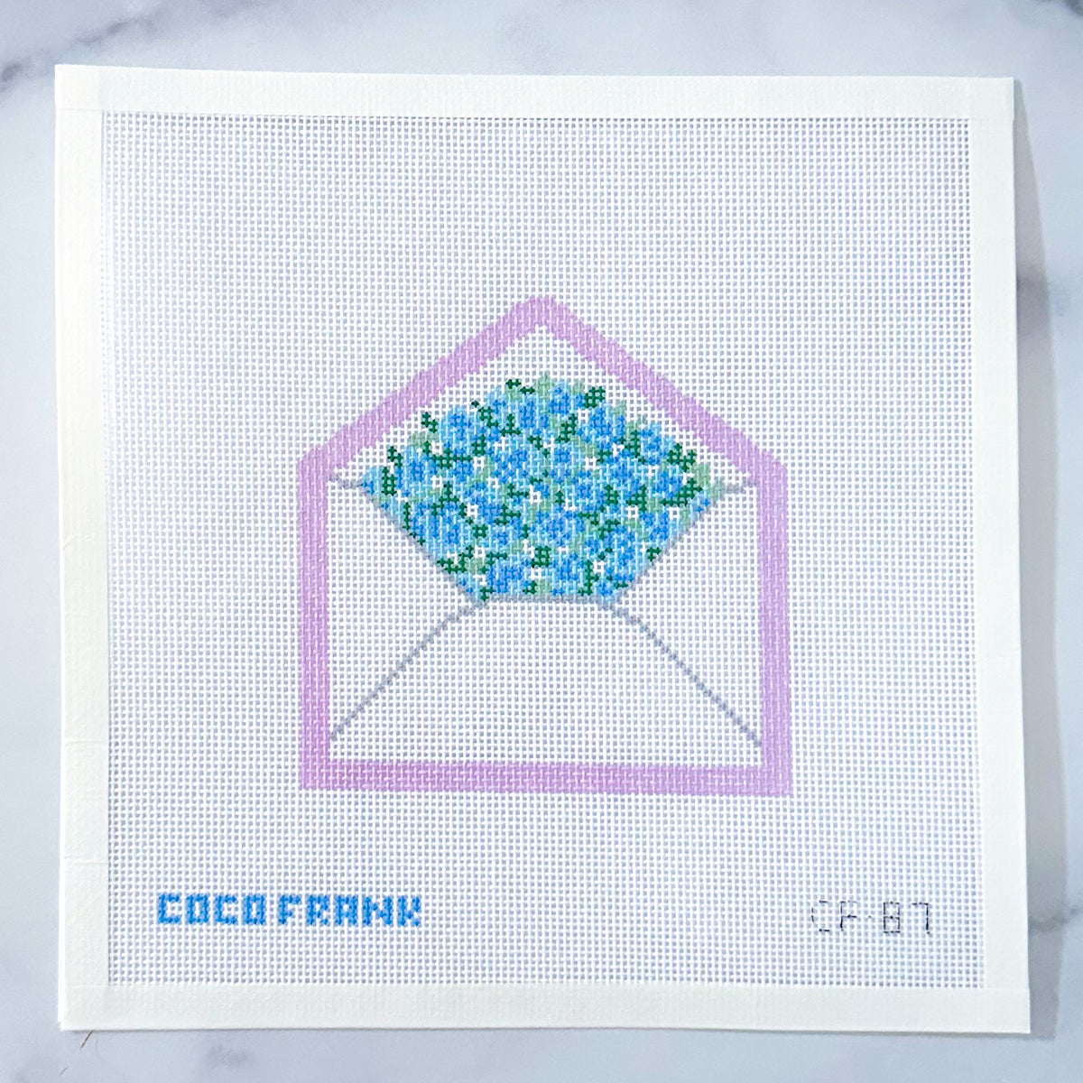 Love Letter Lavender Needlepoint Canvas 18 Mesh – Coco Frank Studio
