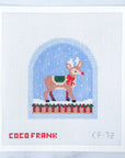 Reindeer Snow Globe
