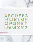 Floral Alphabet Sampler