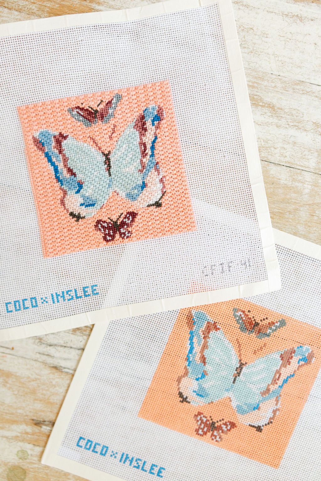 Mini Stitch Guide: Coral Butterfly