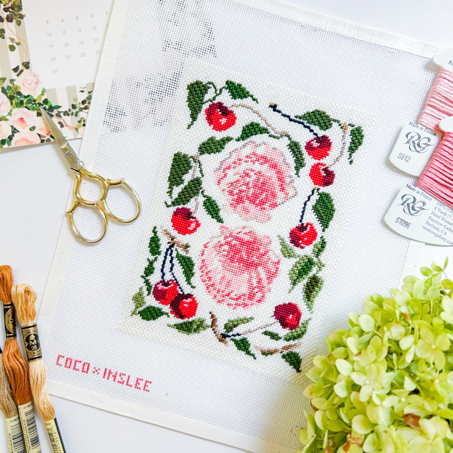 Mini Stitch Guide: Shells & Cherries