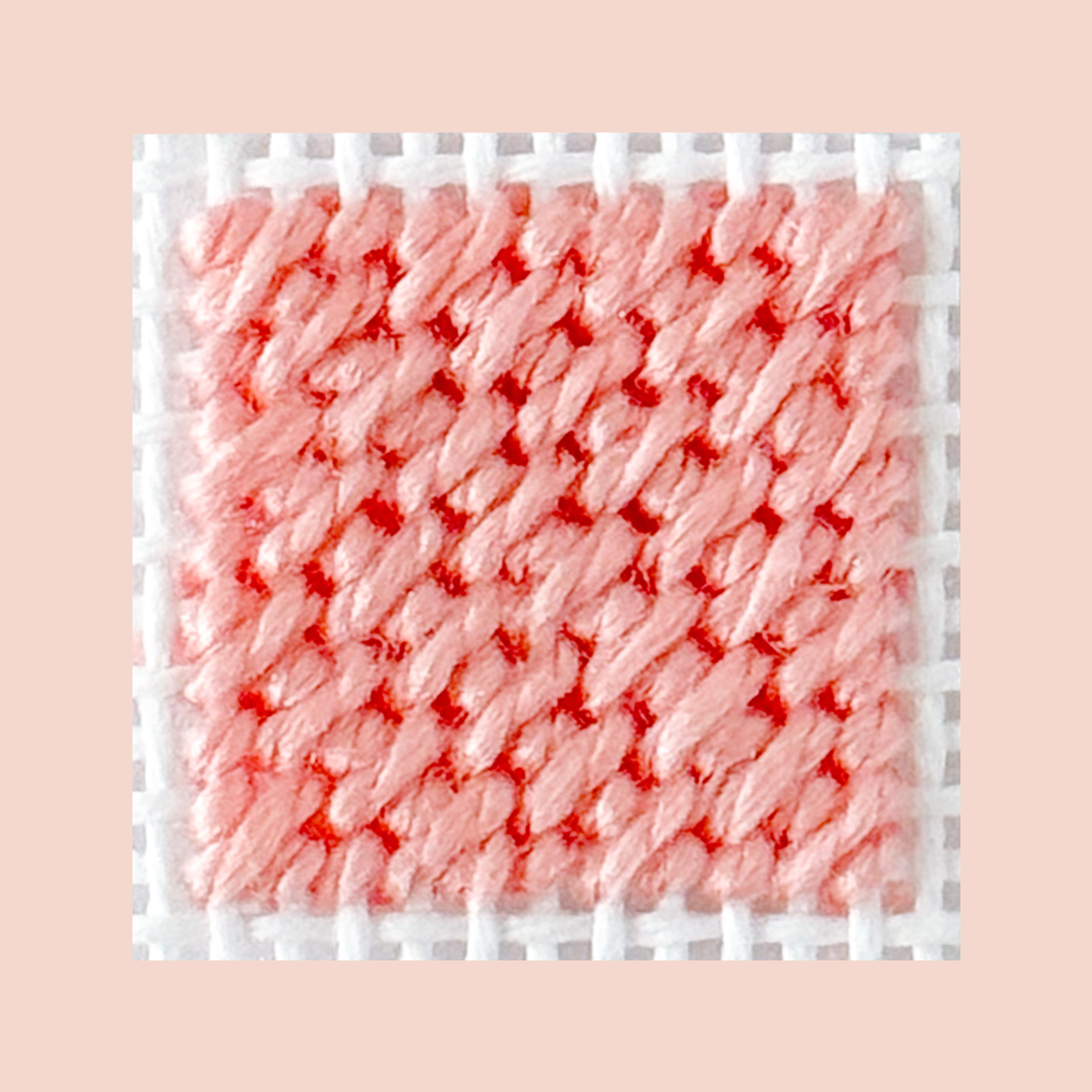 Diagonal Mosaic Stitch