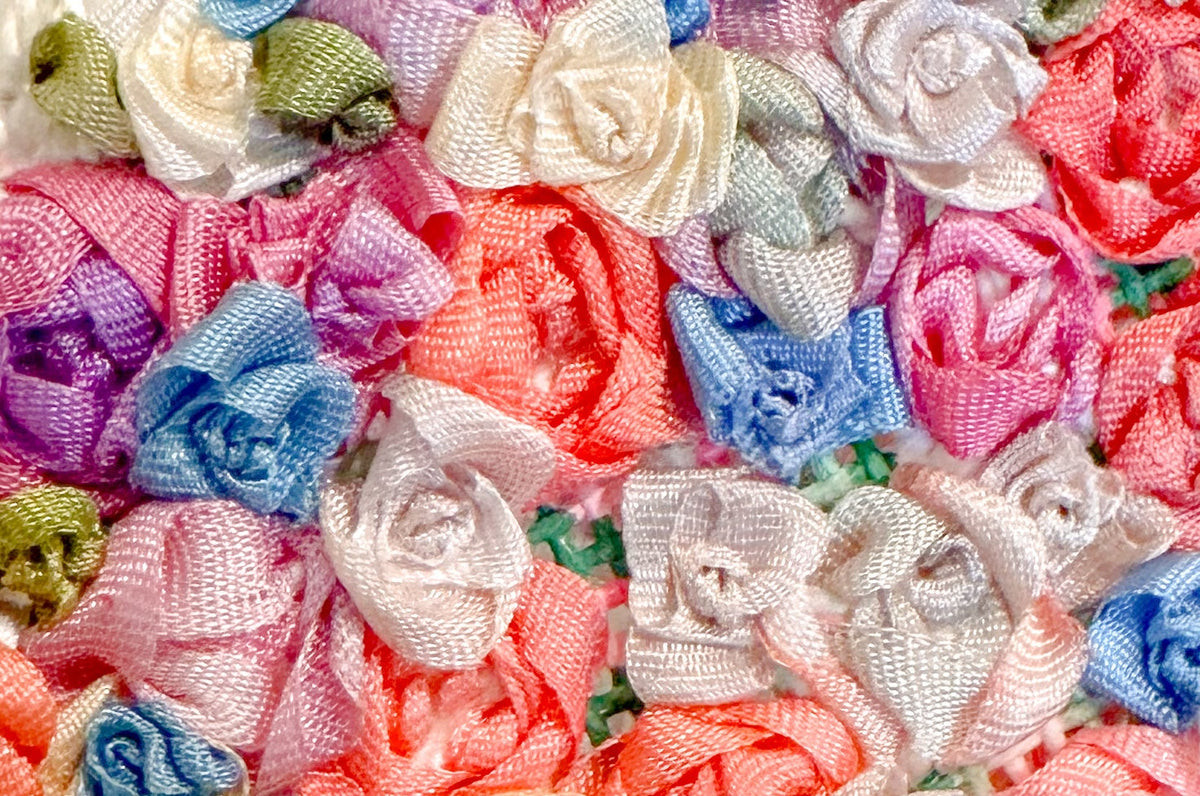 Needlepoint Ribbon Ribbon Work on Needlepoint: Three Techniques I Love – Coco Frank Studio