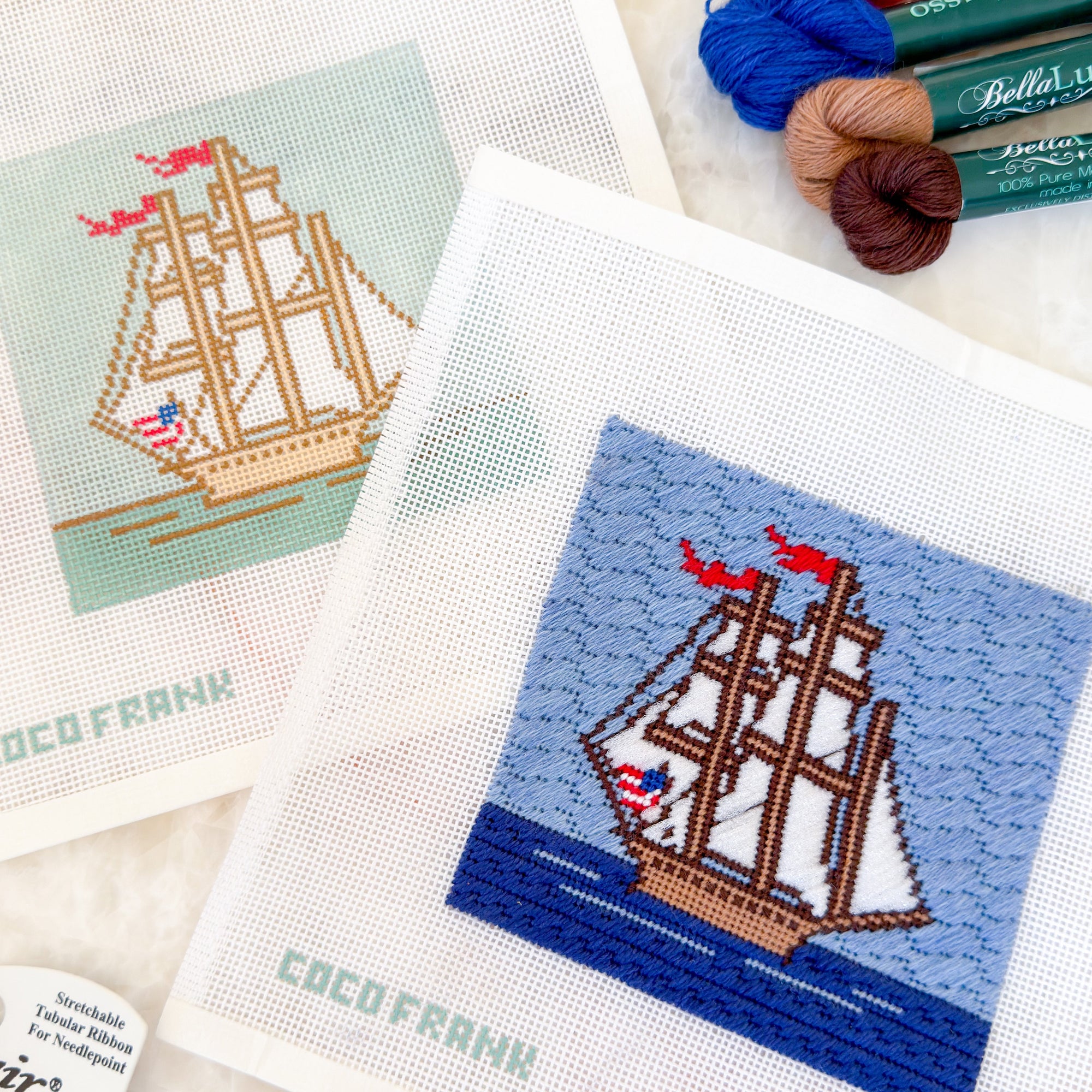 Mini Stitch Guide: Ship Color Swap