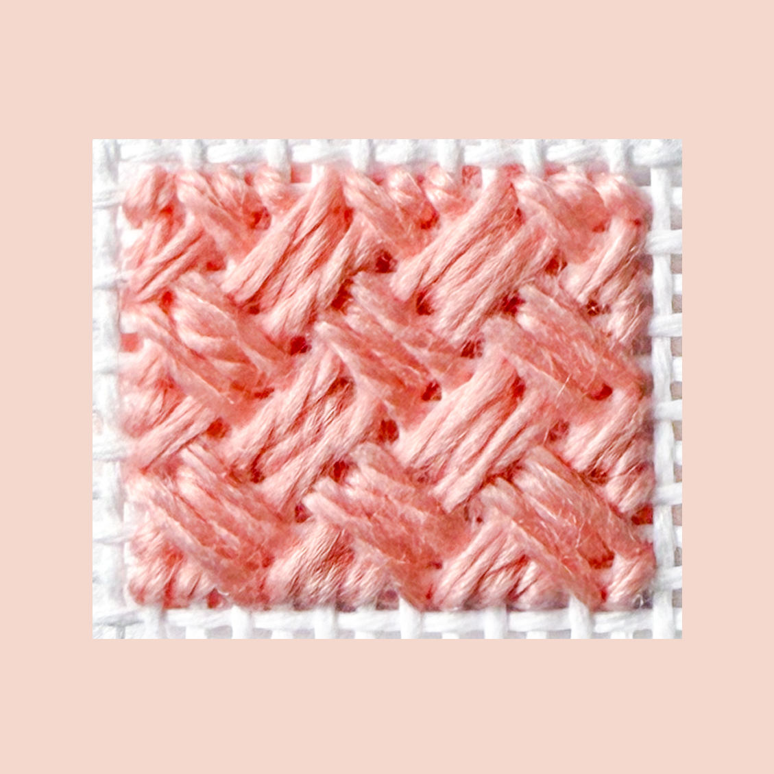 Woven Trellis Stitch