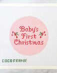 Baby's First Christmas Pink