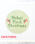 Baby's First Christmas Green