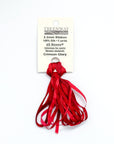 Treenway Silks Ribbon 3.5mm 65 Roses® - Crimson Glory