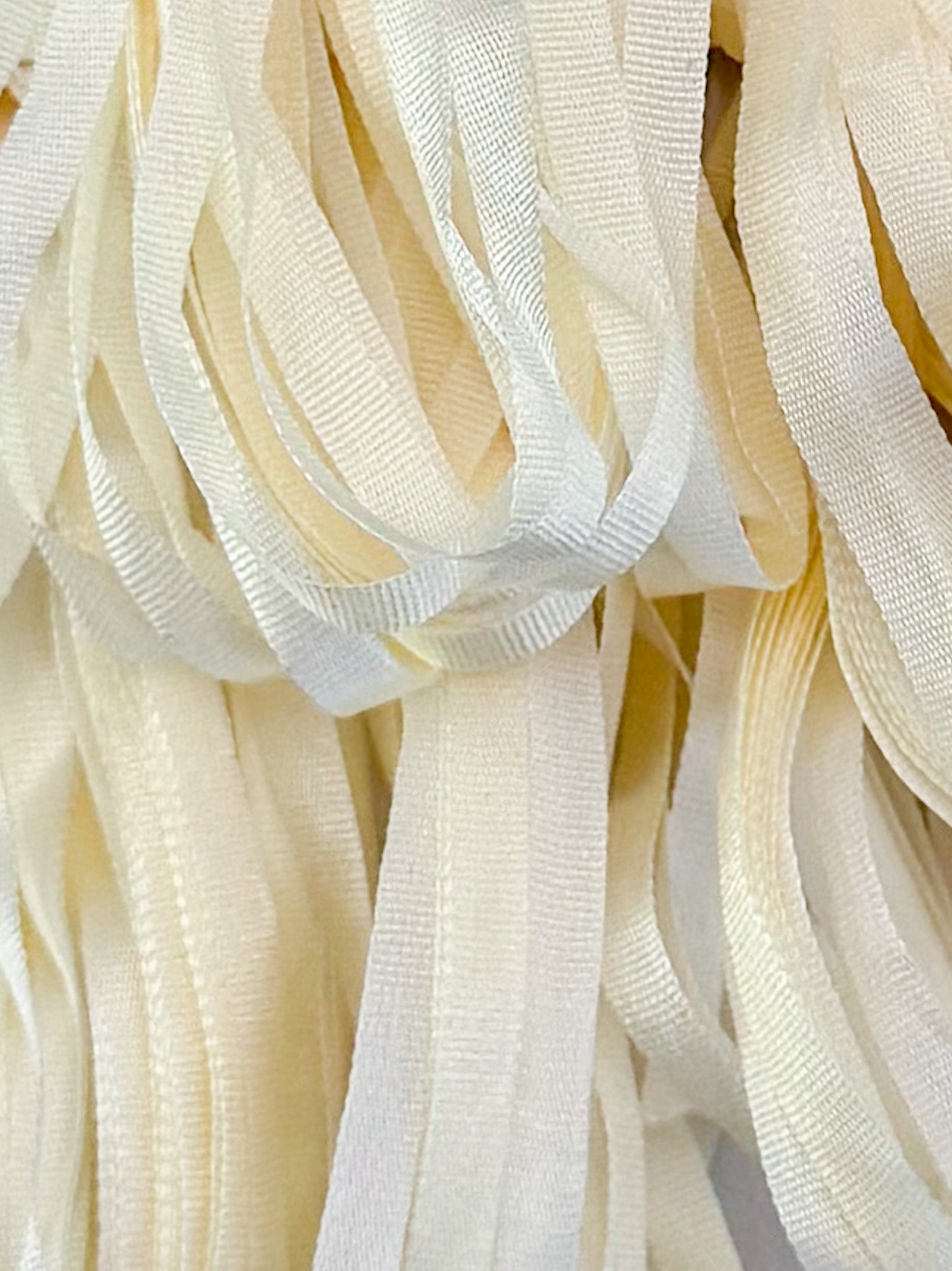 Treenway Silks Ribbon 3.5mm 65 Roses® - White Tea Rose – Coco