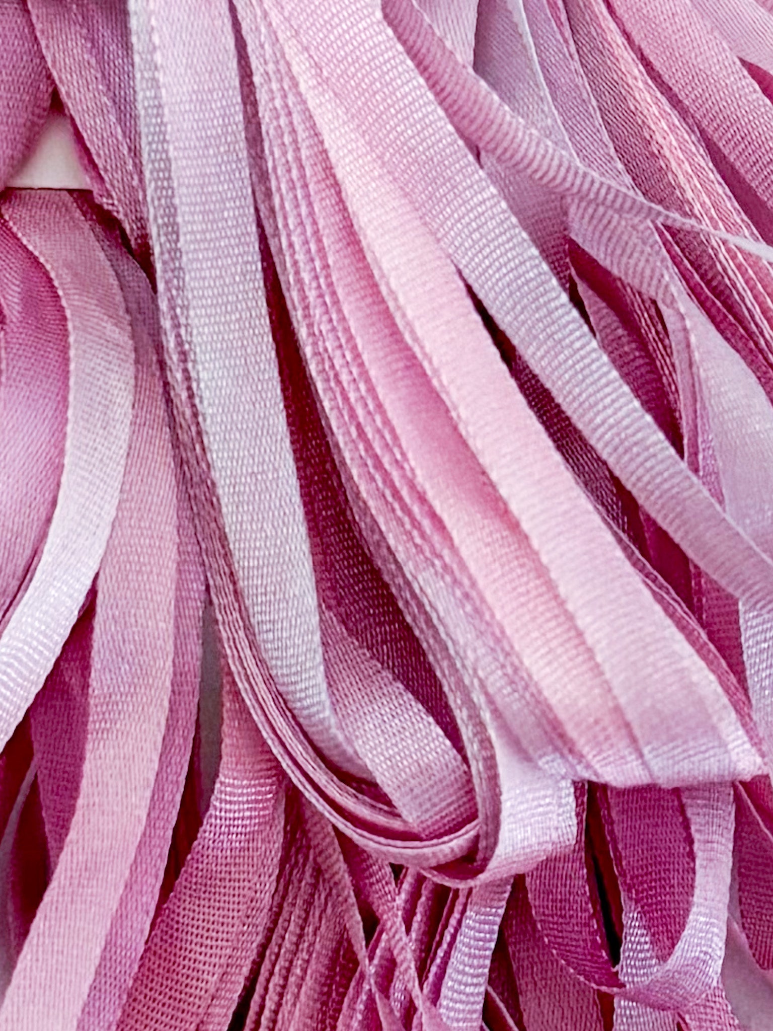 Treenway Silks Ribbon 3.5mm Montano - Pearl