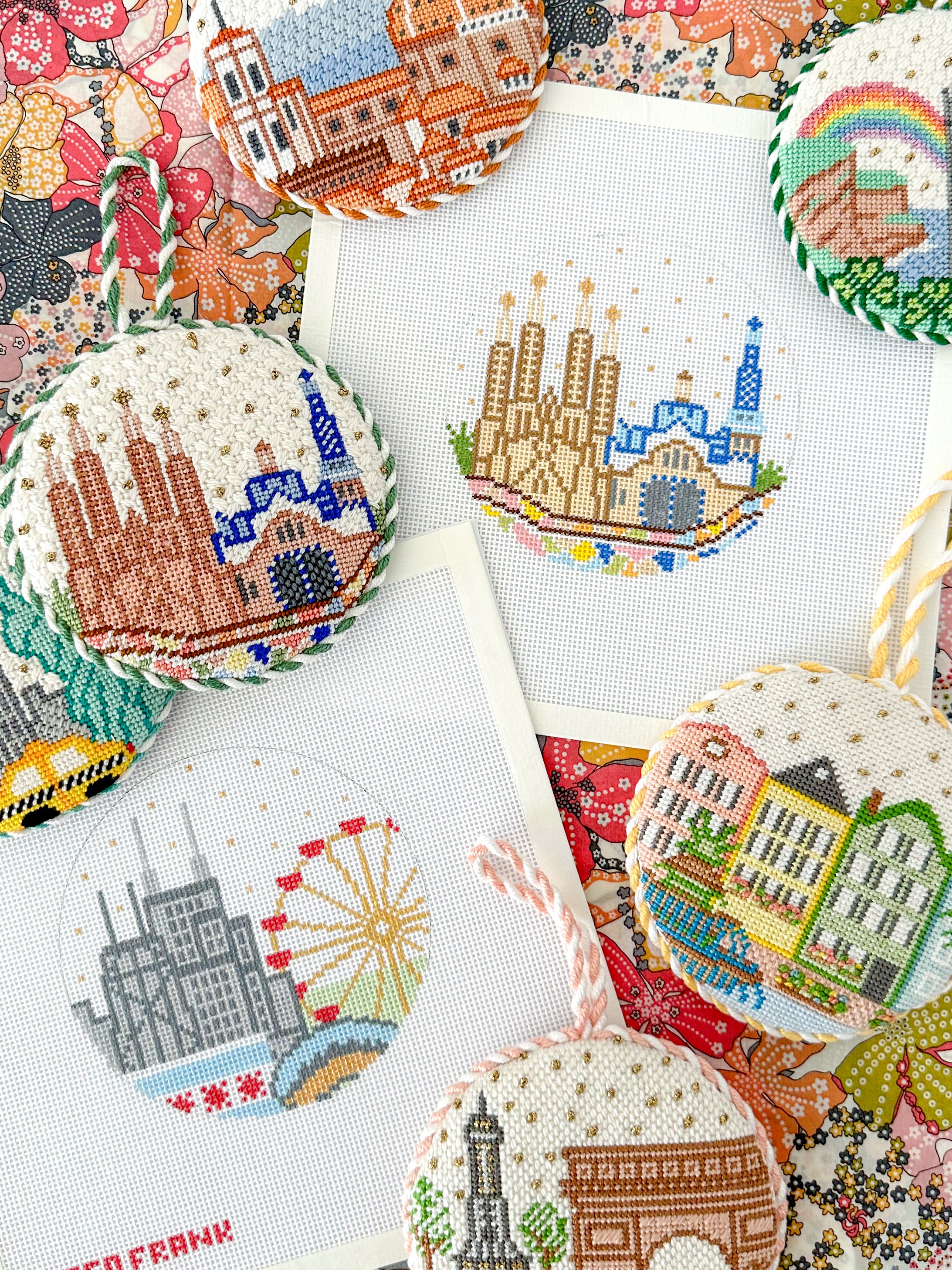 Barcelona Needlepoint Canvas 18 Mesh – Coco Frank Studio
