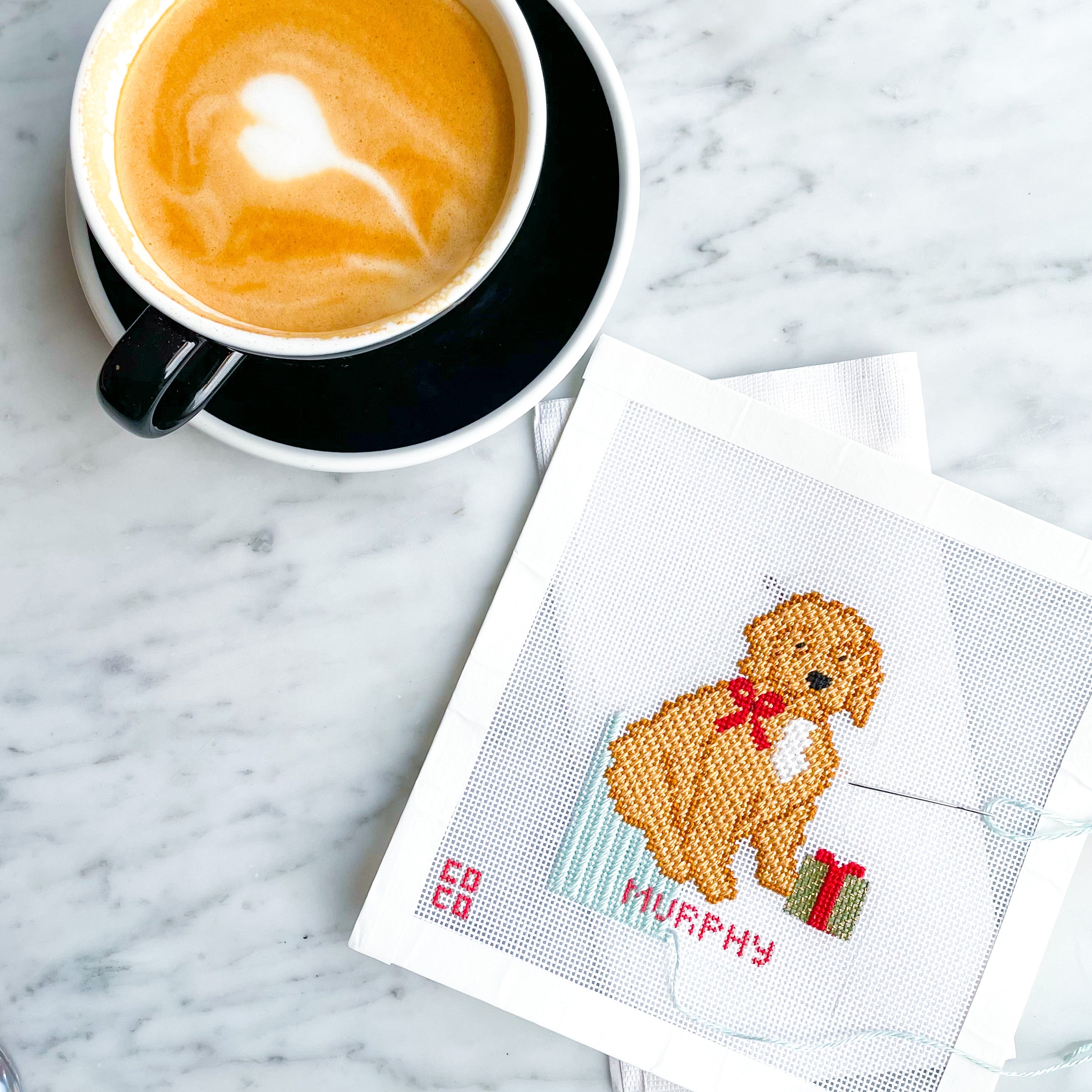 Doodle Needlepoint Canvas – Coco Frank Studio