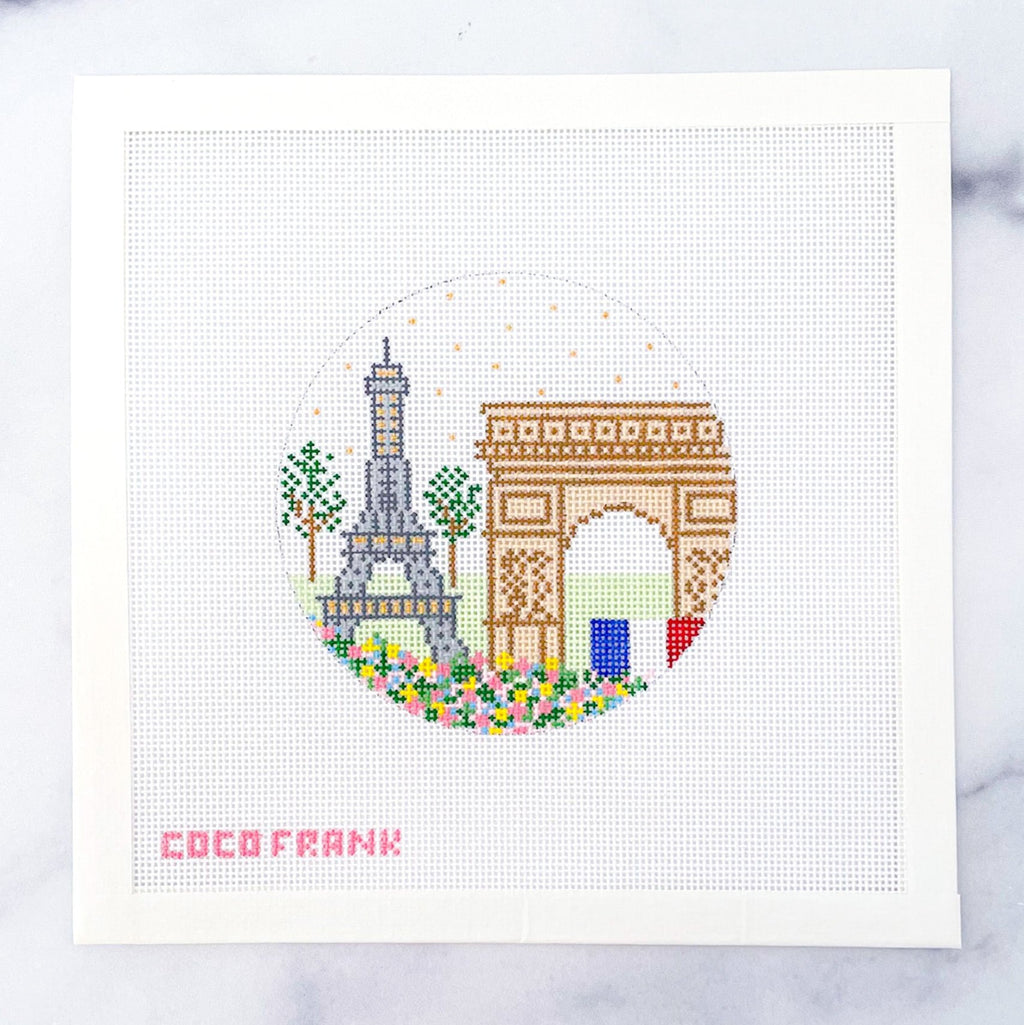 Paris Needlepoint Canvas 18 Mesh – Coco Frank Studio