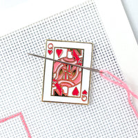 Queen of Hearts Needle Minder